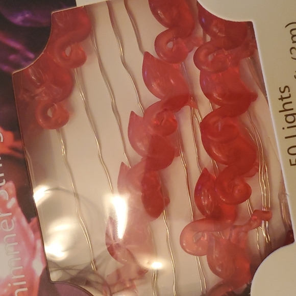 Nib lot flamingo shimmer string lights 3pks - Picture 2 of 4
